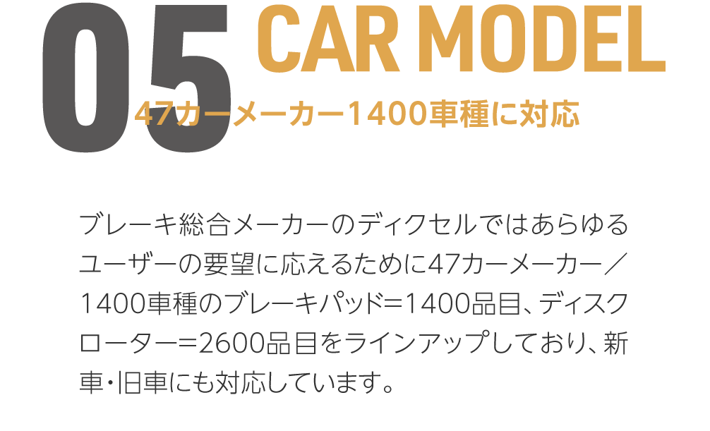 05 CARMODEL 47カーメーカー1400車種に対応